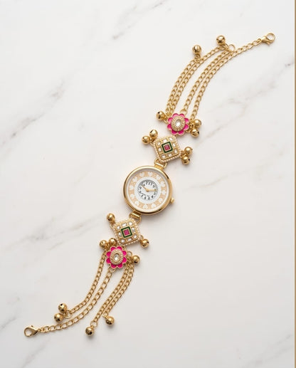 Oceania Hub Pink Royale Charm Watch