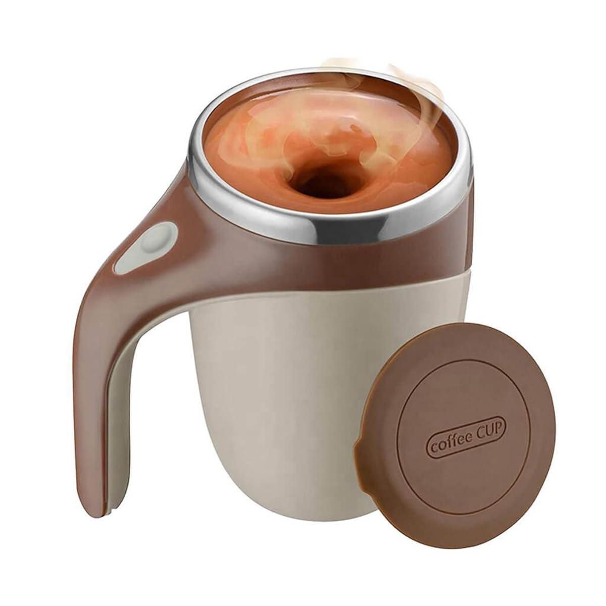 Magnetic Automatic Self-Stirring Coffee Mug