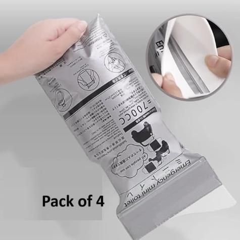 Emergency Mini Toilet-Urine Bag (Pack of 4)