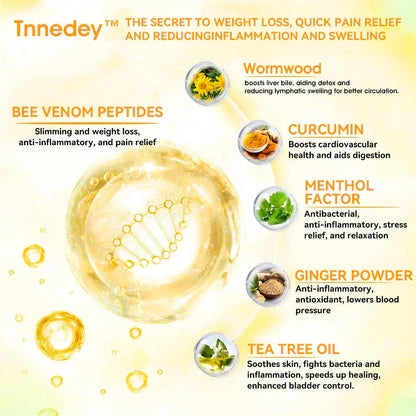 Bee Venom Lymphatic Drainage & Slimming Foot Patches 🌿👣