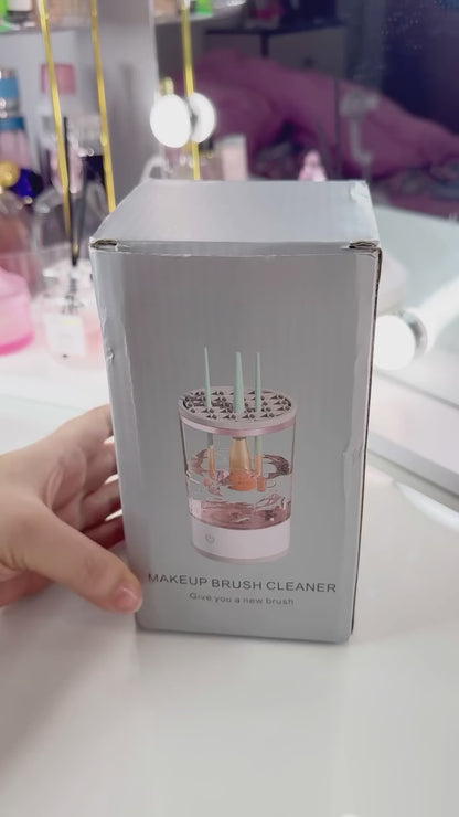 Electric Makeup Brush Cleaner & Dryer - Feat, Deep Cleaning Device For All Brush Types